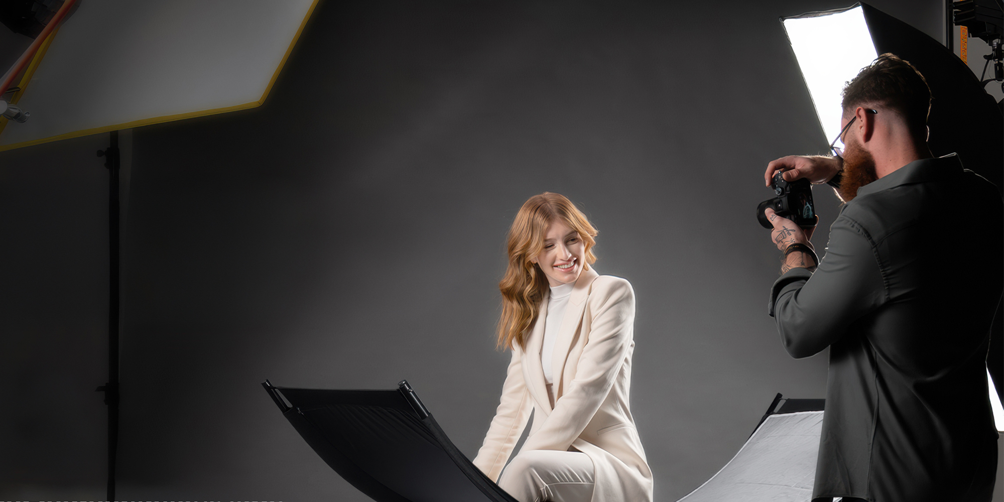 Blenda K&F Concept U-Shape 4w1 - 180x60 cm - Piękne naturalne refleksy